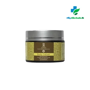Dhee Kaya Body Lotion bottle, showing traditional Ayurvedic body lotion for moisturizing and skin brightening.