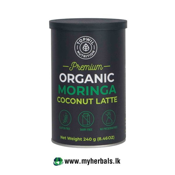 Organic Moringa Coconut Latte