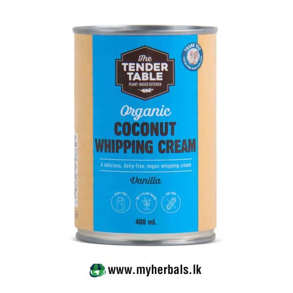 Organic Coconut Whipping Cream Vanilla
