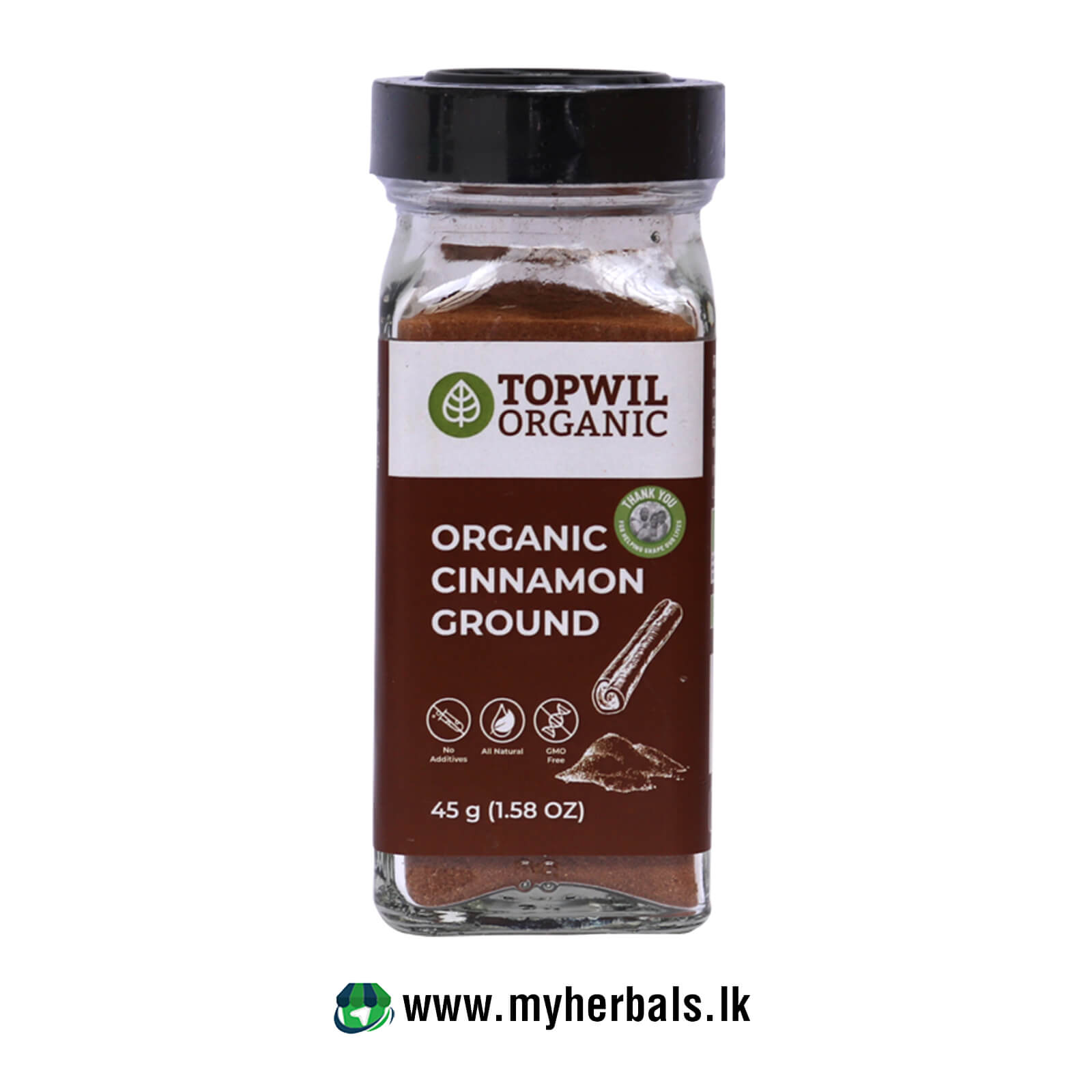 Organic True Cinnamon Powder Ceylon Cinnamon