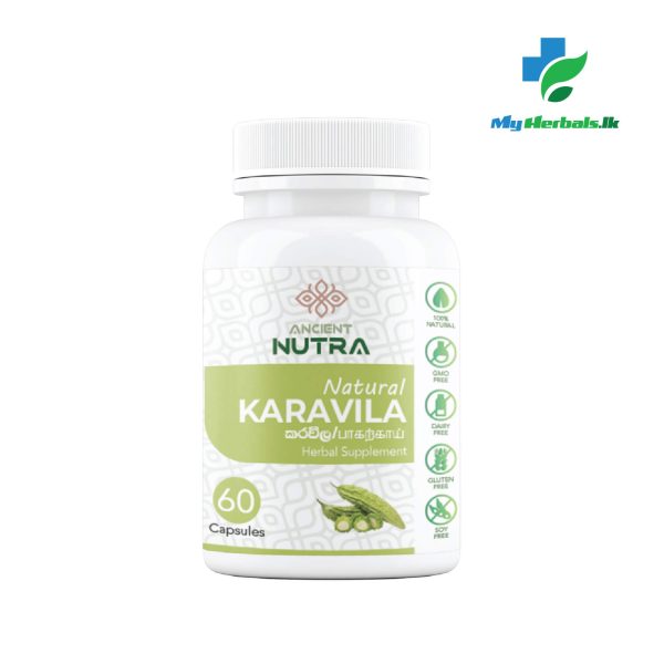 Organic Karavila Capsules-Karavila (Bitter Melon) Capsules - 60 Caps- Ancient Nutra