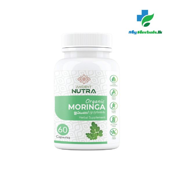 Organic Moringa Capsules-Moringa Capsules - 60 Caps- Ancient Nutra