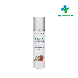 Frella Authentic Neelyadhi Hair & Body Oil-100ml bottle, a natural and effective Ayurvedic remedy for hair and skin.