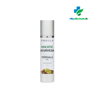 Frella Authentic Thripala Hair & Body Oil- 100ml bottle, a natural and effective Ayurvedic remedy for respiratory and chest congestion.