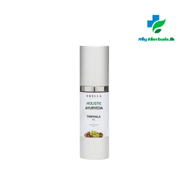 Frella Authentic Thripala Hair & Body Oil- 30ml bottle, a natural and effective Ayurvedic remedy for respiratory and chest congestion.