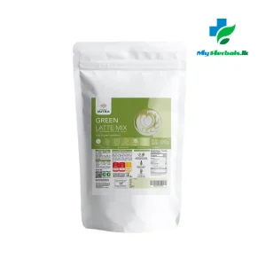 Ancient Nutra Green Latte Mix container, a green superfood powder for detoxification, energy, and immune support.