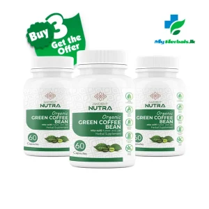 Ancient Nutra Offer Green Coffee Bean Capsules bottle, a herbal supplement to support healthy glucose metabolism and blood sugar regulation.