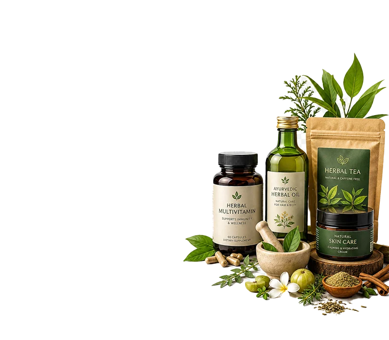 Natural herbal wellness products